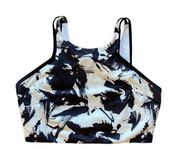 Joy Lab Black & White Sports Bra Size Extra Large