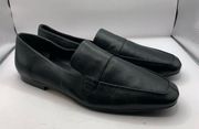 Via Spiga Black Leather Loafers size 9.5M women