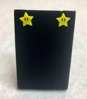 Super Mario Star Stud Earrings