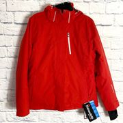 Sunice Mirage red insulated ski snow jacket 12 NWT