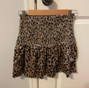 Pants Store Leopard Print Skirt