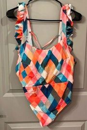 NWT Multicolored Swimsuit