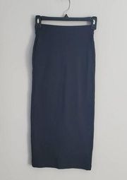 Divided By H&M Bodycon Midi Pencil Skirt Black XS