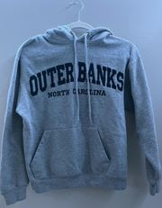 / Gray / Outer Banks Print Sweatshirt / Size Small 