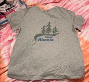 Camp Akeela tie shirt