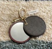 COACH Keychain Signature CC Logo Mirror