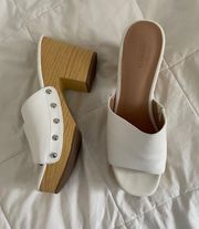 White Heeled Shoes