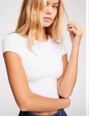 Cap Sleeve Seamless Cami in White