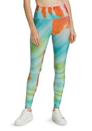 TEREZ Totally Tie Dye High Waist Leggings M