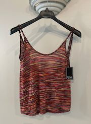 NWT  multi colored tank top