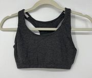 GRAY COTTON SPORTS BRA SIZE 34