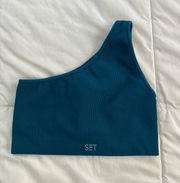 One Shoulder Sports Bra