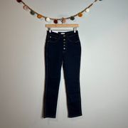 NWT We Wore What The Danielle High Rise Vintage Straight jeans