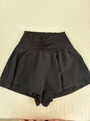 Ruched Flowy Shorts