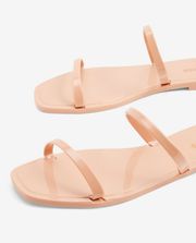 Jelly Slide Double Band Sandals