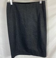 NWT Liverpool Grey Pull On Pencil Skirt Size 2/26