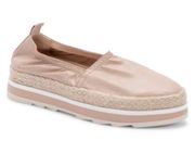 NWOT Blondo Zippy Patent Espadrille Slip On in Blush Size: 8.5