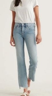 Mid Rise Crop Mini Boot Ava Jeans