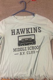 Teal  Hawkins Shirt