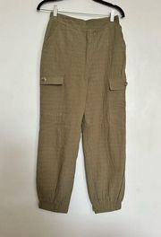 FAVLUX Olive Green Pull On Jogger Pants