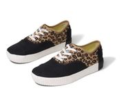 Leopard Printed Canvas Shoes