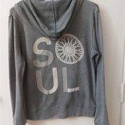 SoulCycle Spellout Gray Hoodie