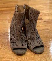 Open Toe Heel booties