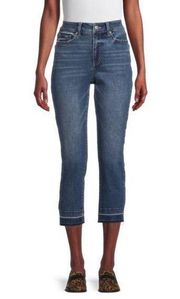 Time and Tru Women's High Rise Straight Crop Jean size 8 women's pants NWT trous