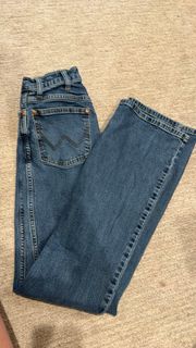 High Waisted Straight Leg Jeans