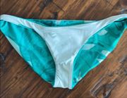 reversible mint green bikini bottom