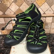 Newport H2 Sandals Shoes Black/Green 1006540 Waterproof 3 size 6