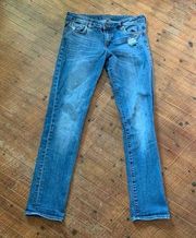 Kut from the Kloth straight medium wash size 6 normcore jeans