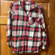 Old Navy  plaid flannel classic shirt size small