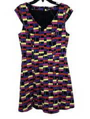 Kate Spade Saturday Dance Plaid Sleeveless Dress Size 6 New