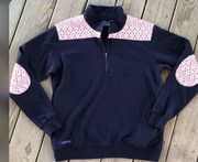 NWT simply southern vine navy pullover