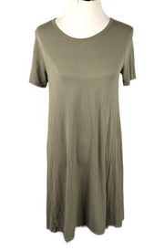 Alya Midi Dress, Olive Green, Medium