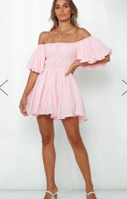 Be Your Babydoll Dress Baby Pink