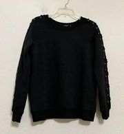 Max jeans black X Cross sweatshirt Sz S