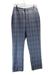 Rebecca Minkoff PLAID Louisa Glen Check Tapered Crop Ankle Pants 4