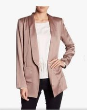 The Label Satin Blazer