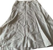 J. Jill Linen 100% linen midi skirt, size Small.