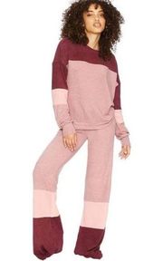 x Revolve Naya Color block Flare Sweatpants