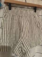 Abercrombie Linen Style Shorts Size Xs