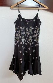 Urban Outfitters black floral dress, brand new with tag