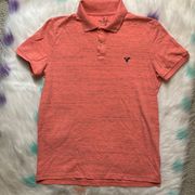 AMERICAN Eagle Mens Short Sleeve Classic Fit Polo Shirt