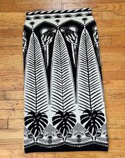 Farm Rio Bodycon MIDI Skirt Size XL