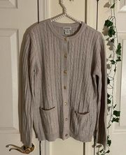 Vintage cardigan~ gold buttons