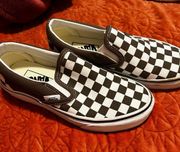 Checkered Slip-Ons