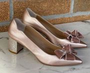 Russell & Bromley Vivacious bow-trim courts 40.5