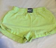 Nike Neon Green  Sweatshorts